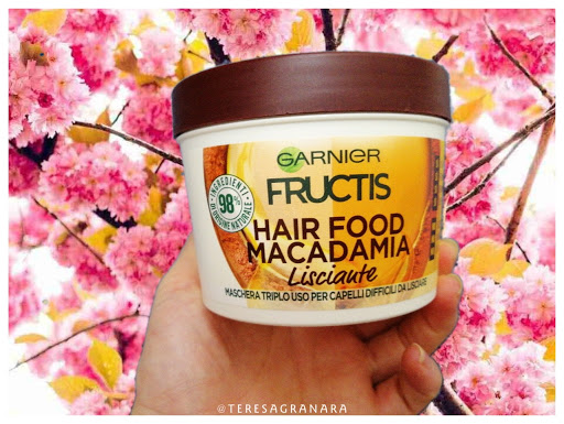 Hair Food Lisciante Alla Macadamia Garnier Fructis Il Beauty Blog Di Teresa