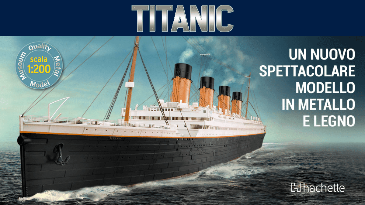 costruisci il titanic hachette