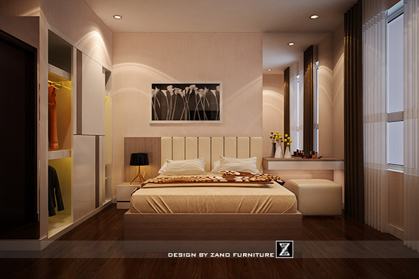Thiết kế nội thất căn hộ chung cư 147m2, 3 phòng ngủ khu Central Sunrise City 18