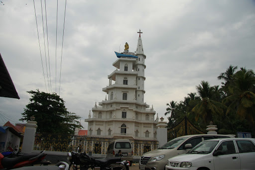 Our Lady of Good Voyage Church, Vizhinjam - Balaramapuram Rd, Vizhinjam, Kovalam, Kerala 695521, India, Catholic_Church, state KL