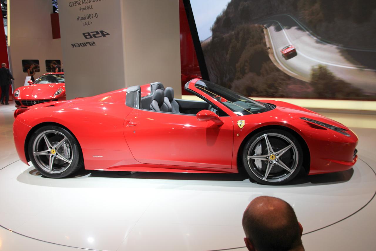 Ferrari 458 Spider 2012