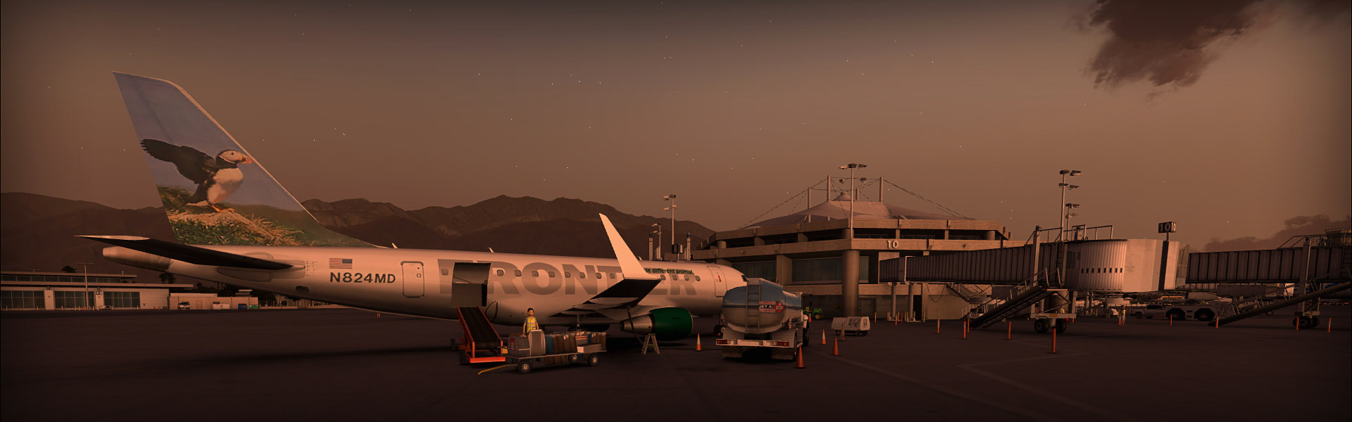 fsx airport scenery flashing