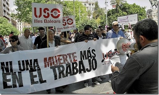 301 muertos en los primeros seis meses de 2016 en accidentes de trabajo