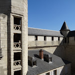 Château de Vincennes : châtelet, escalier