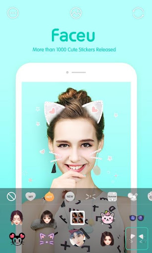 FaceU - Cute stickers camera