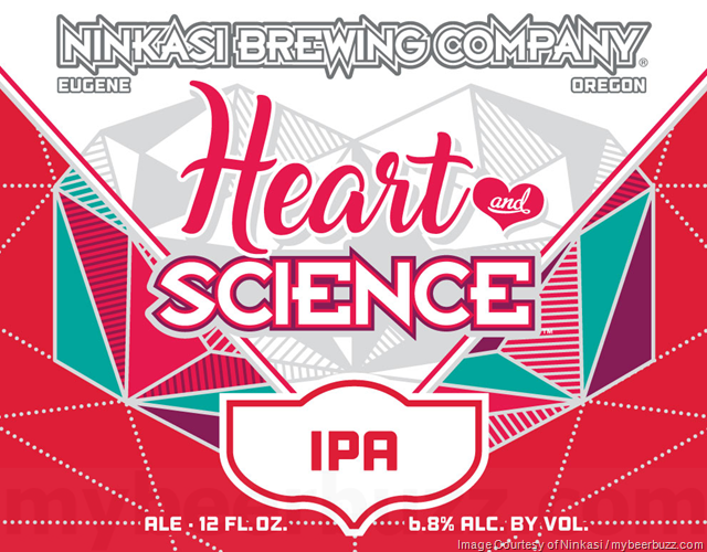 Ninkasi Brewing Heart And Science IPA