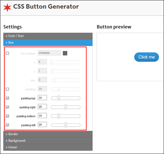 Gerador de botões em CSS gratuito - Visual Dicas