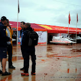 BRASILIA-BRA-May 30, 2013-The paddock in the rain for the UIM F1 H2O Grand Prix of Brazil in Paranoà Lake. The 1th leg of the UIM F1 H2O World Championships 2013. Picture by Vittorio Ubertone/Idea Marketing