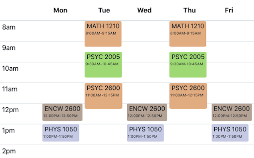 Lou's List Scheduler