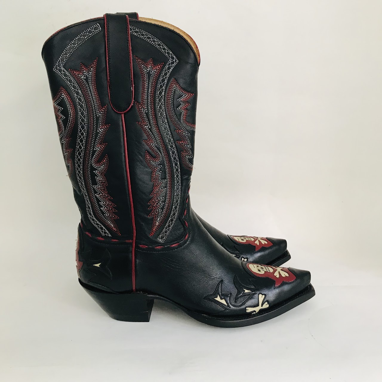 Billy Martin's NEW Handmade Jolly Roger Boots