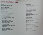 photo of the menu