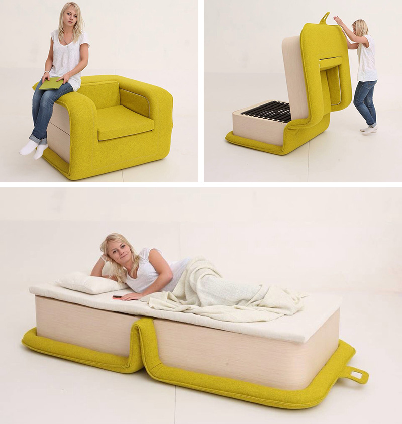 Chairs That Fold Into Beds