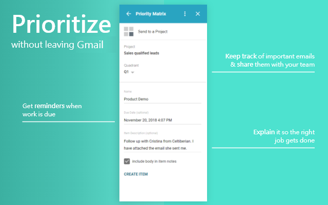 Priority Matrix - Google Workspace Marketplace