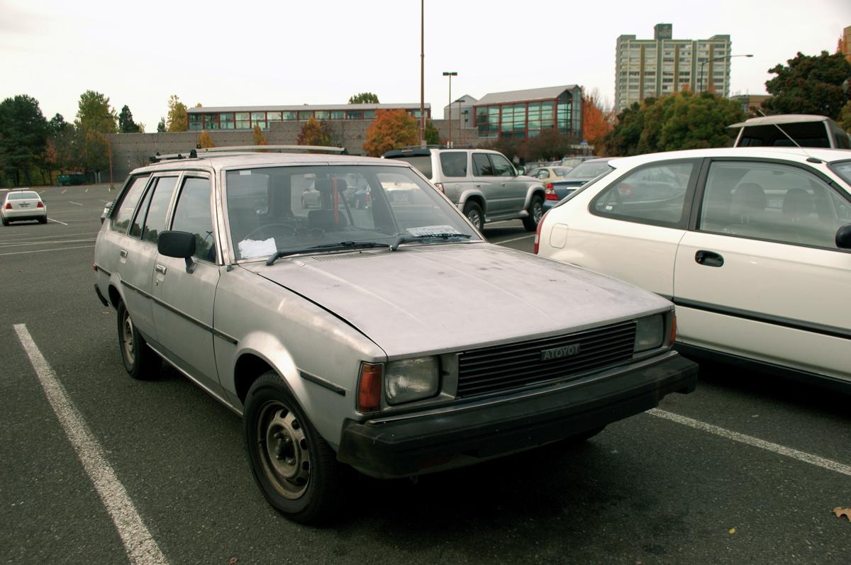 1981 Toyota Corolla Wagon.