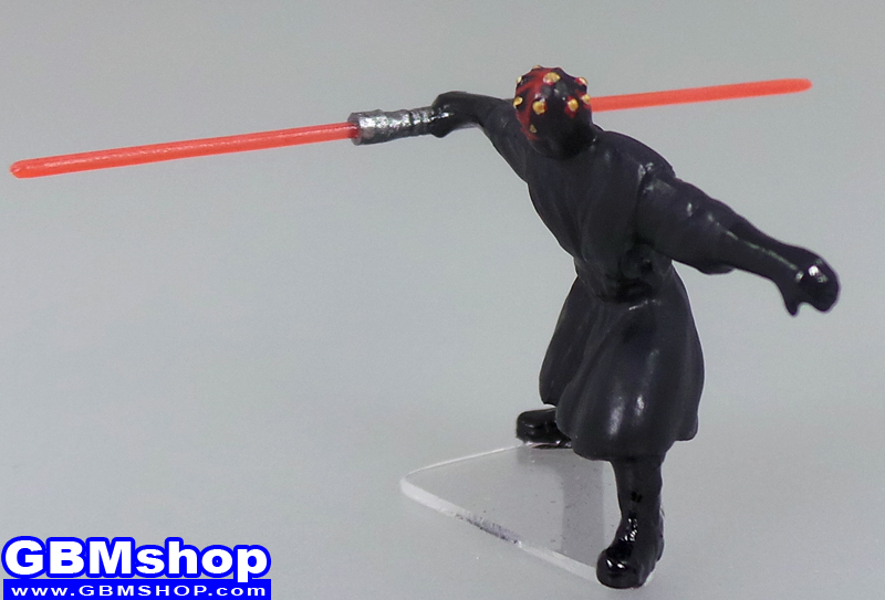 star wars miniature Imperial Assault Darth Maul Dark Lord of the Sith Jedi Knight #12 Revenge of the Sith Star Wars Miniatures Custom Customize and Painting