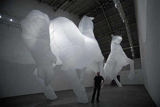 Inflatable Sculptures by Max Streicher Inflatable Sculptures by Max Streicher
