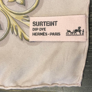 Hermès RARE Astrologie Surteint Dip-Dyed Silk Scarf