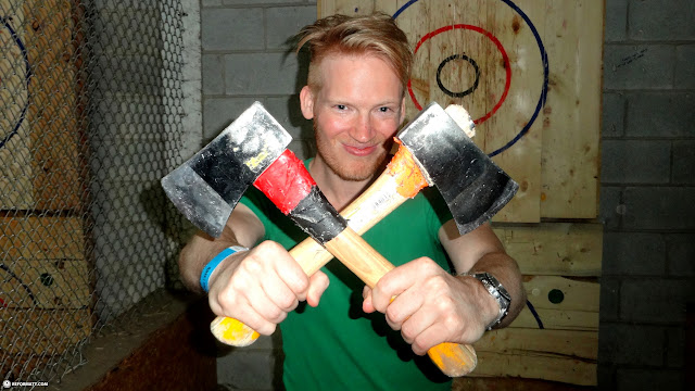 these BATL axes are for throwing in Toronto, Canada 