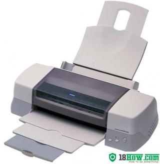 How to reset flashing lights for Epson 1290 printer