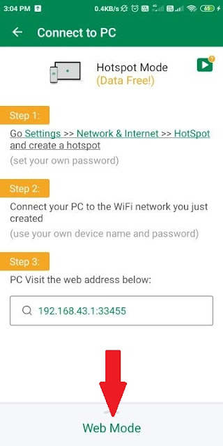 How to connect Xender to PC without Internet