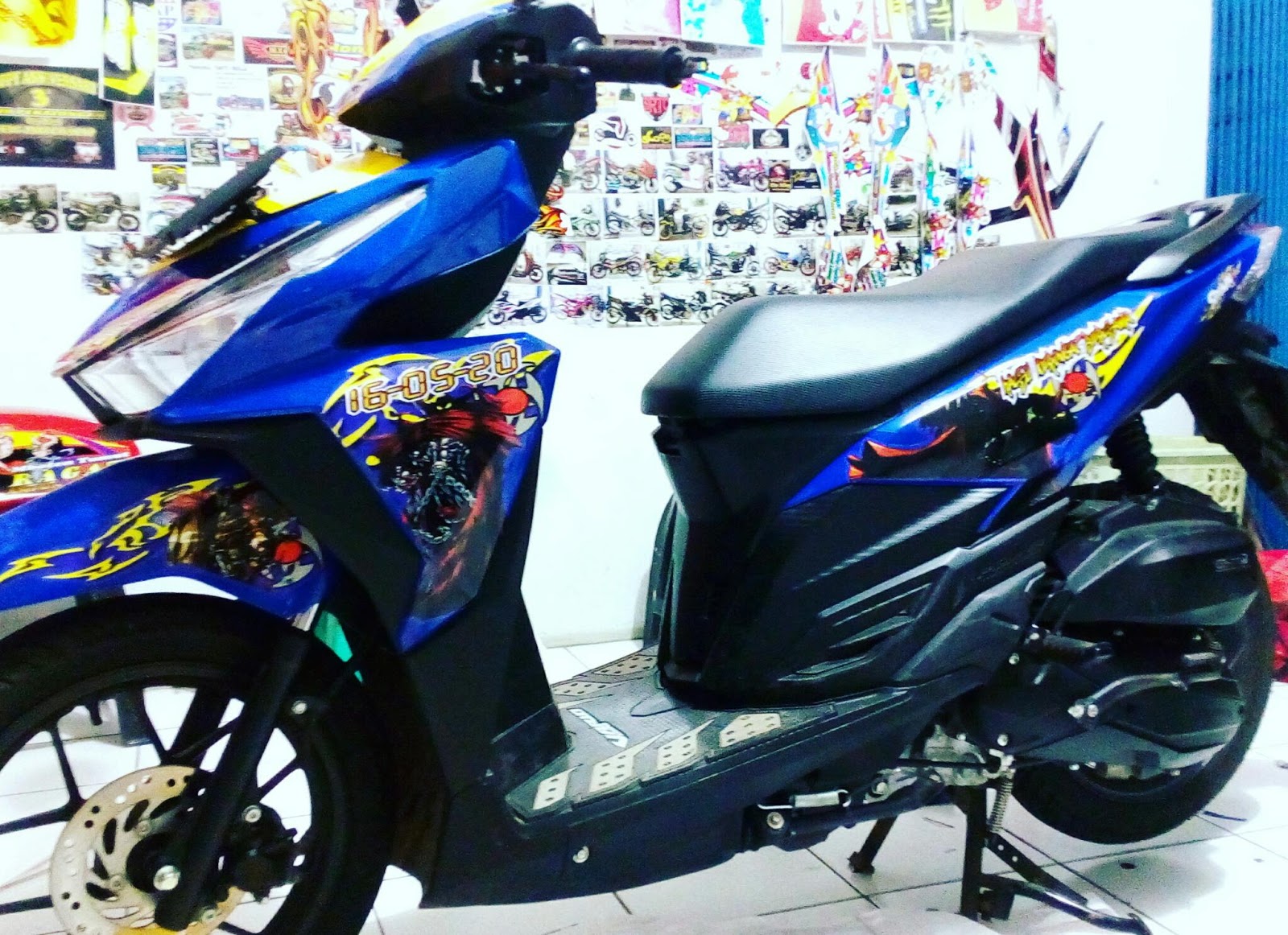 Kumpulan Koleksi Galeri Modifikasi Vario 150 Doraemon Terupdate