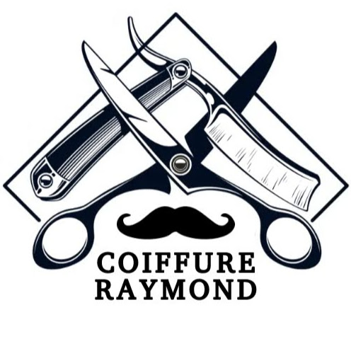 Salon Raymond coiffure pour homme. logo