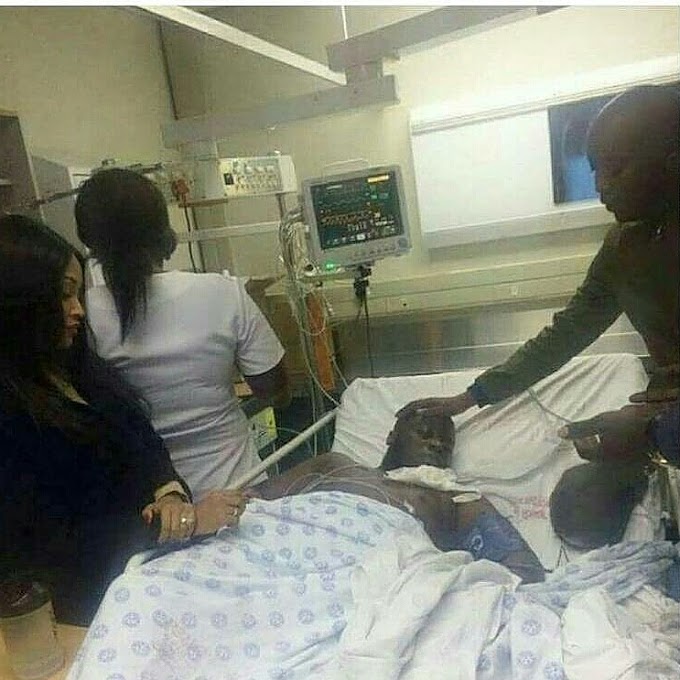 MUME wa Zamani wa Zari ni Mgonjwa..Zari Amtembelea Hospitalini