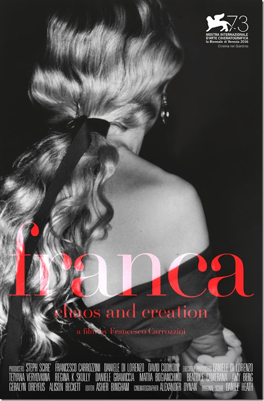 FRANCA. CHAOS AND CREATION_poster