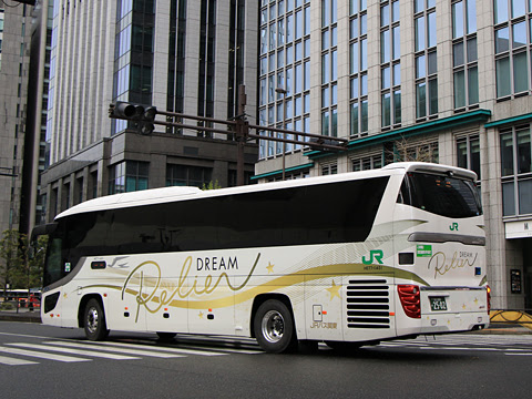 JRバス関東「ドリームルリエ号」　H677-11401　回送（リアビュー）