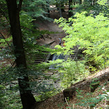 De waterval nabij Loenen.