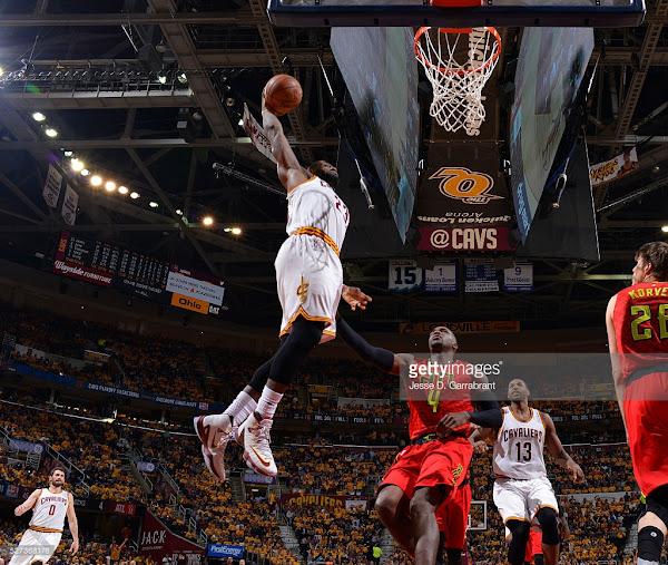 James Laces Up CavsColored Nike LeBron 13 in Game One Win