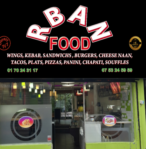 Restaurant RBAN FOOD logo