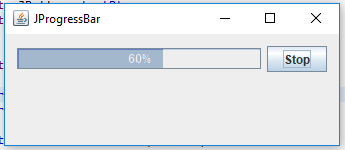 Java Swing Progress Bar Example