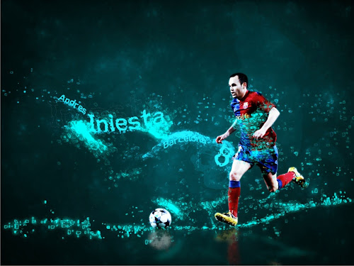 andres iniesta videos wallpapers