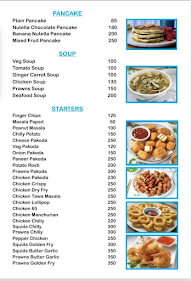 Tejas Bar & Restaurant menu 1