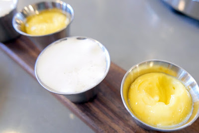 Dip your xurro in housemade dipping sauces (2 ounces for $2) of lemon curd, caramel + roasted peanuts, or marshmallow swirl at 180 Xurreria in Portland