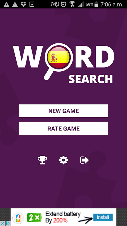 Learn Spanish Word Search Game - 1.0.2 - (Android)