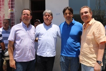 Carlson Gomes, Tomba, Felipe Maia e José Agripino