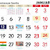 2021 Calendar and Indian Holidays Calendar PDF

