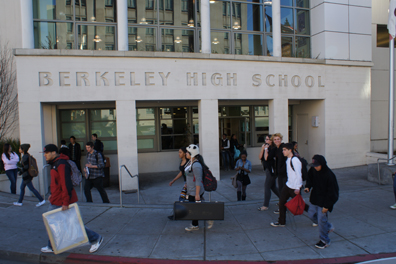 Armed men confronted students on Berkeley High School campus