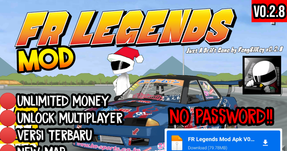 FR Legends Mod Apk V0.2.8