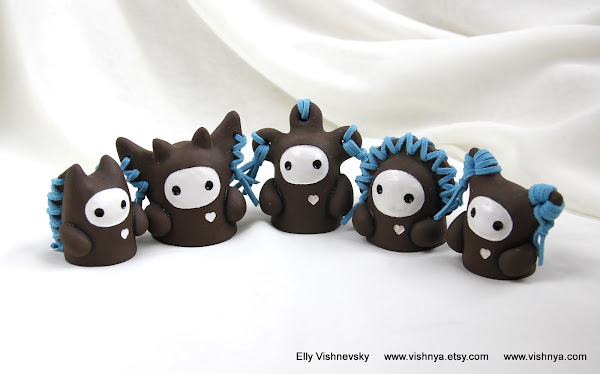 Hand Made Ceramic and pottery Eco-Friendly Home Decor by Elly Vishnevsky.