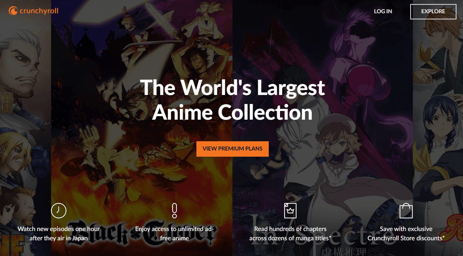 Prémiové plány Crunchyroll