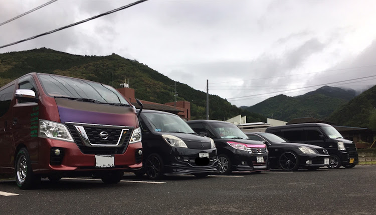 エブリイバンの雨でも・ありがとうございますm(_ _)m♪・黒い車(笑)に関するカスタム事例の投稿画像2枚目