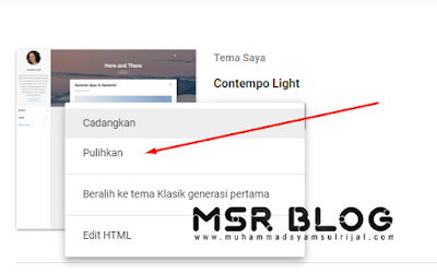 Cara membuat tampilan Blog menarik di Blogspot