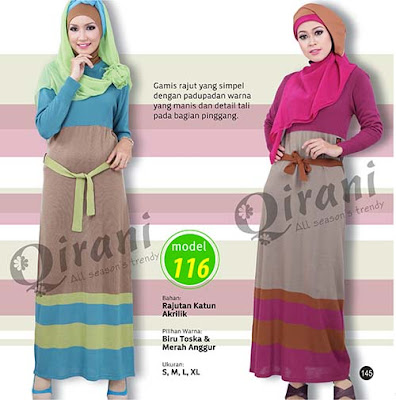 jual gamis qirani surabaya termurah