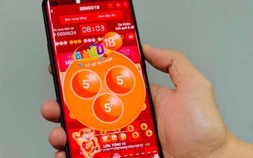 Xổ số quay nhanh trên điện thoại Bingo18 hút dân công sở