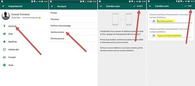cambiare-numero-whatsapp