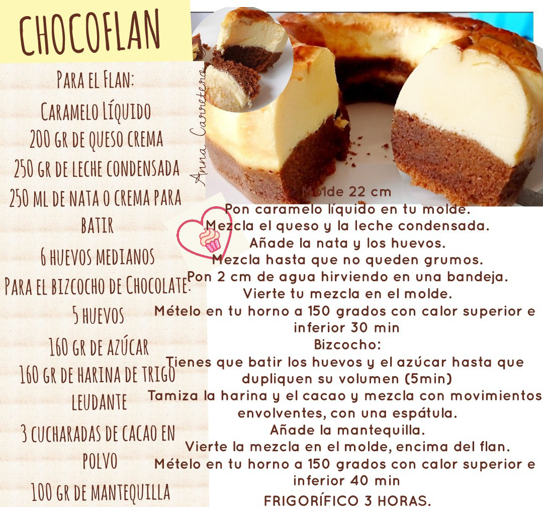 Arriba 46+ imagen receta chocoflan economico