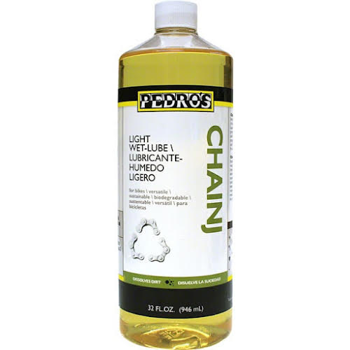 Pedro's Chain Lubricant Chainj 32oz/946ml Medium Viscosity Wet